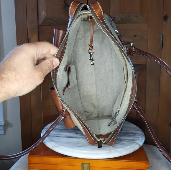 Dooney & Bourke Double Pocket Tote - Picture 12 of 14